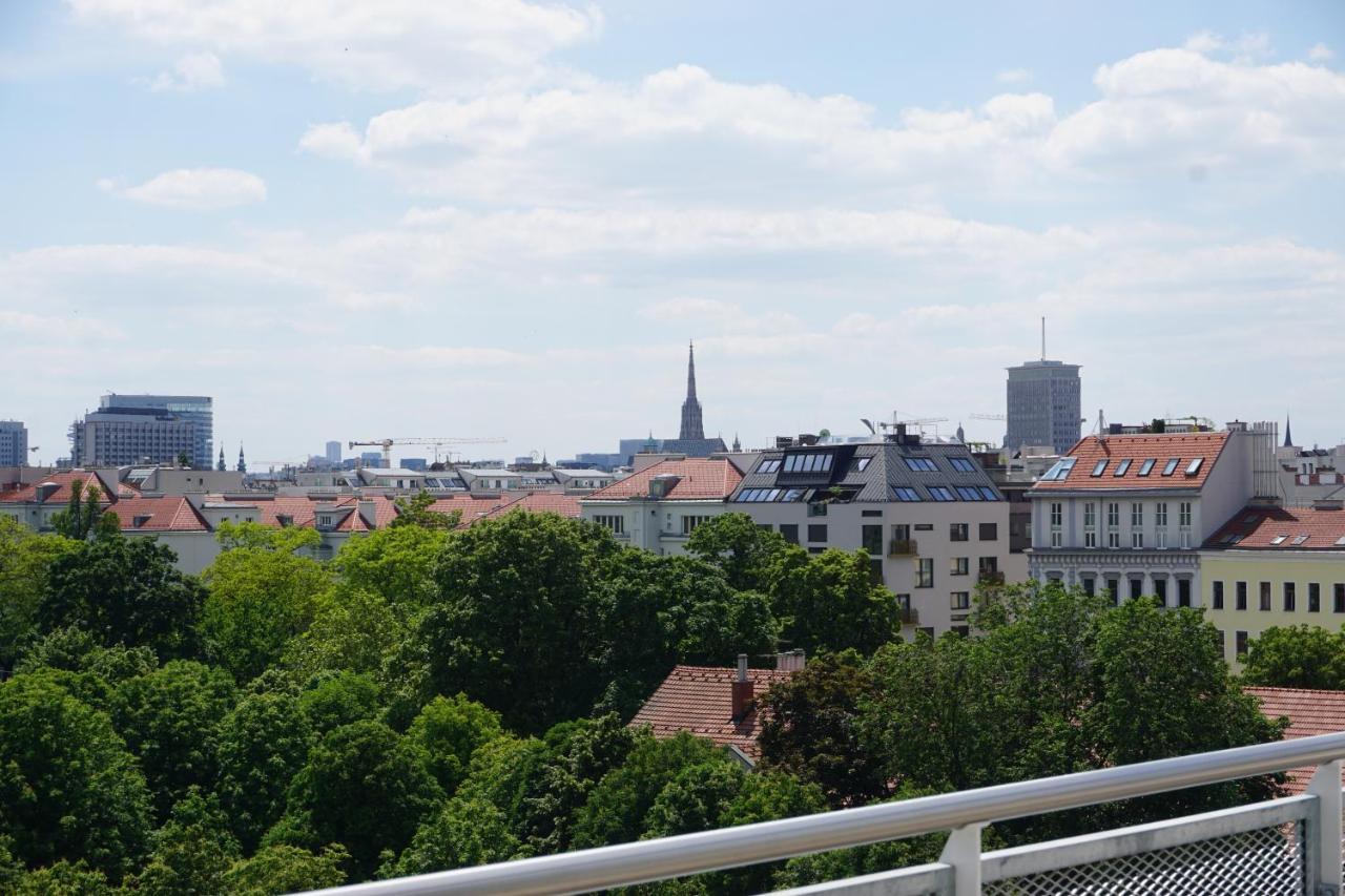 Augartenblick Penthouse 15 Viena Exterior foto