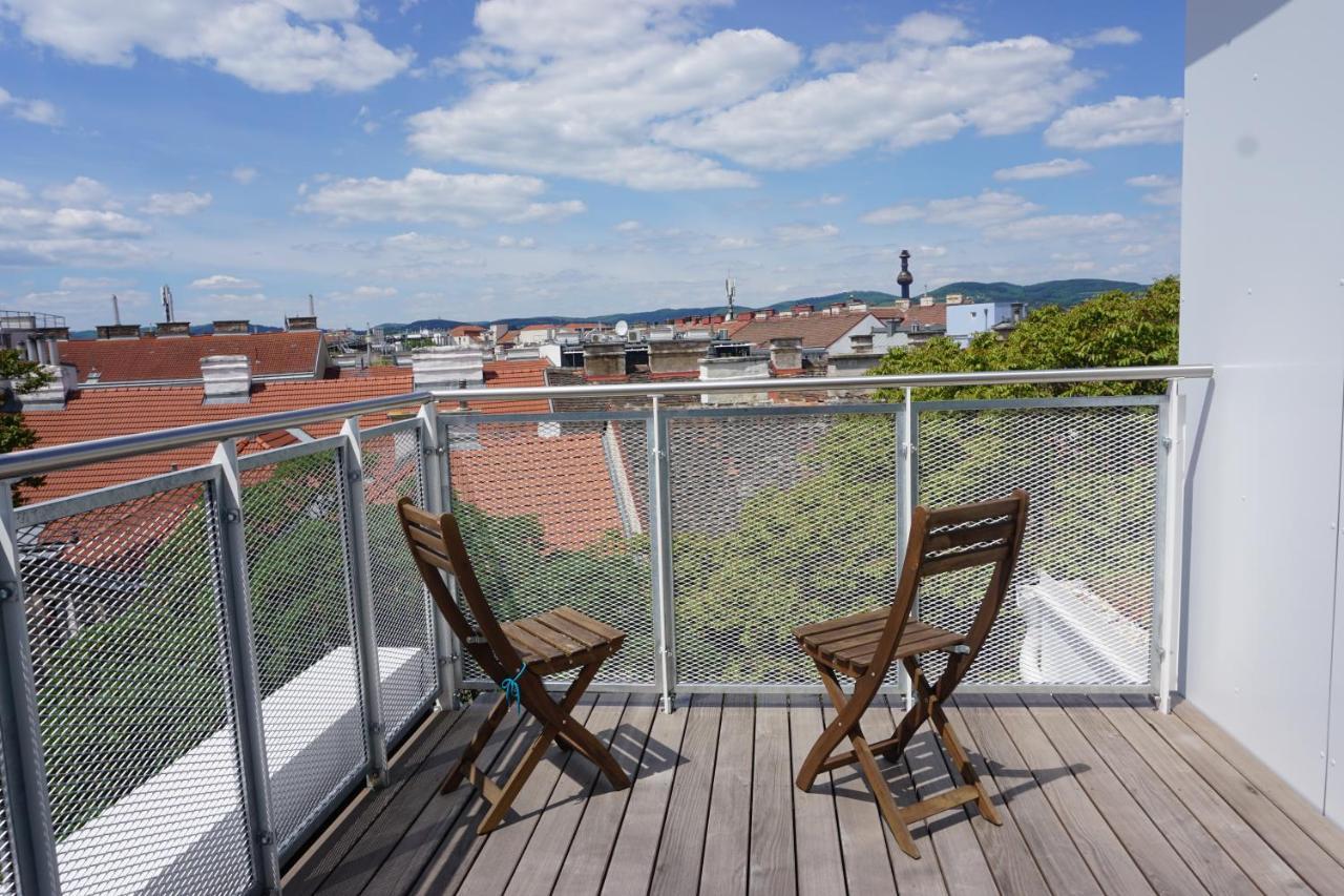 Augartenblick Penthouse 15 Viena Exterior foto