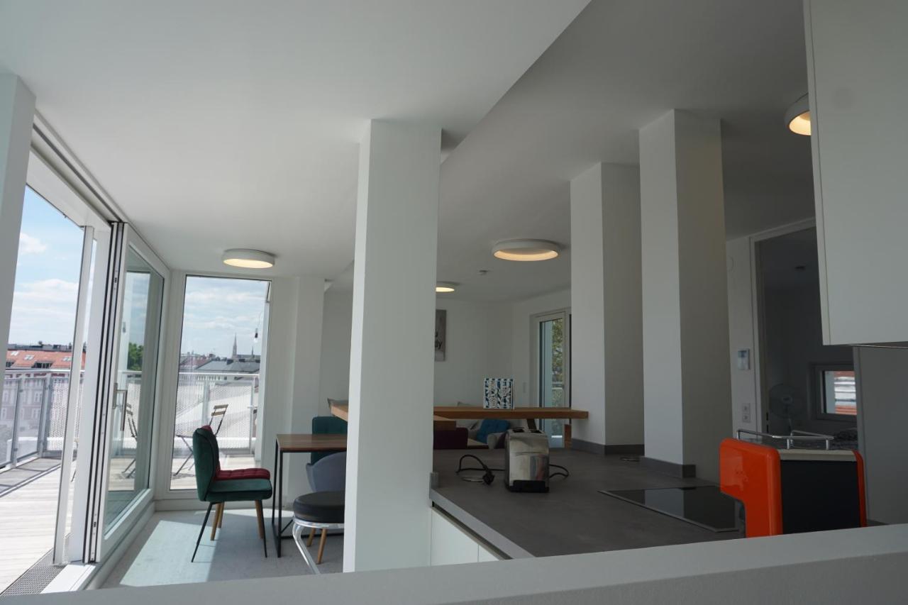 Augartenblick Penthouse 15 Viena Exterior foto